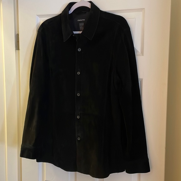 Claiborne Other - Claiborne 100% Suede Black Jacket - Medium